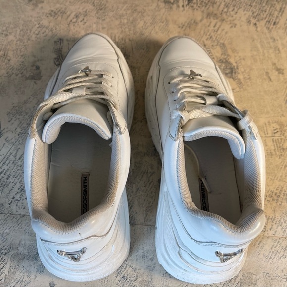 Windsor Smith Platform Sneakers CARTE WHITE LEATHER - Picture 8 of 16